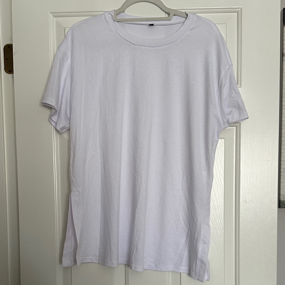 White Women's Short Sleeve Tee
